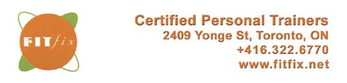 Fitfix certified Personal Trainers